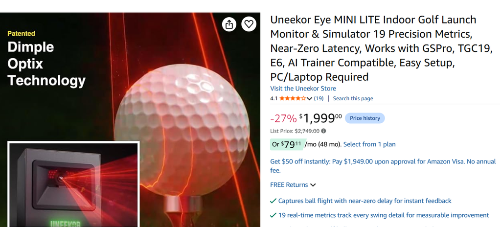 Top Uneekor EYE MINI LITE Top Uneekor EYE MINI LITE