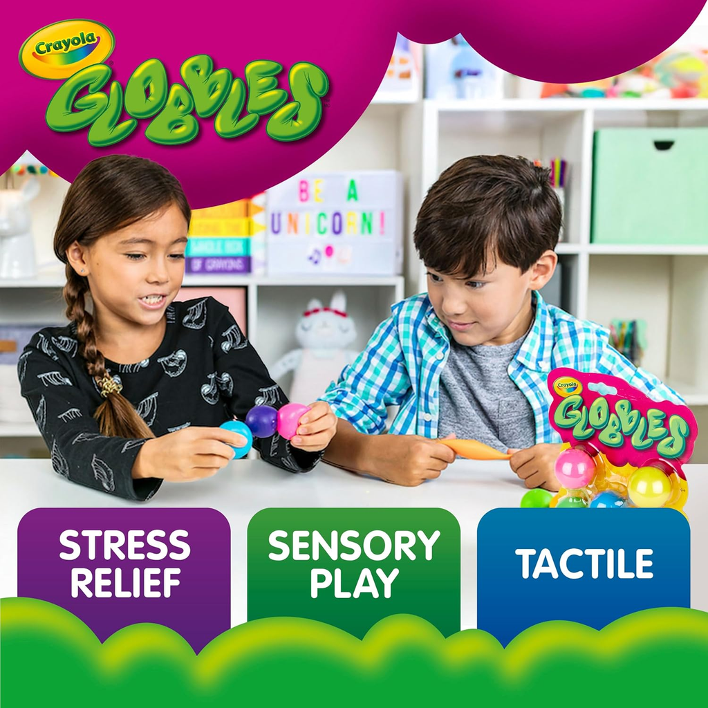 best Globbles Crayola 6 count fidget toys